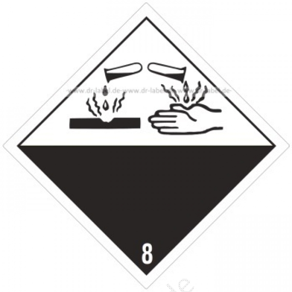 Containerlabel Klasse 8 ohne Texteindruck