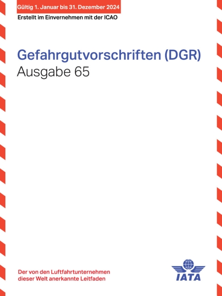 IATA Gefahrgutvorschriften Buch deutsch