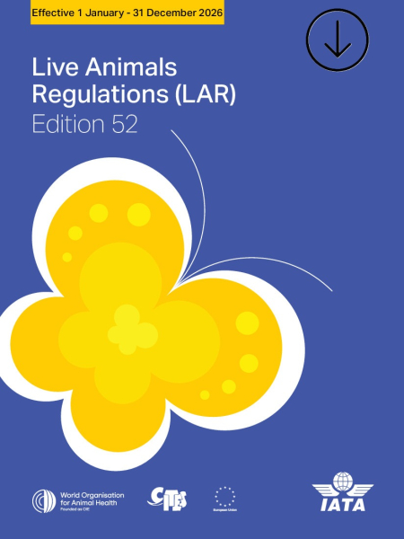 IATA Live Animals Regulations Online-Version englisch 52. Ausgabe 2026