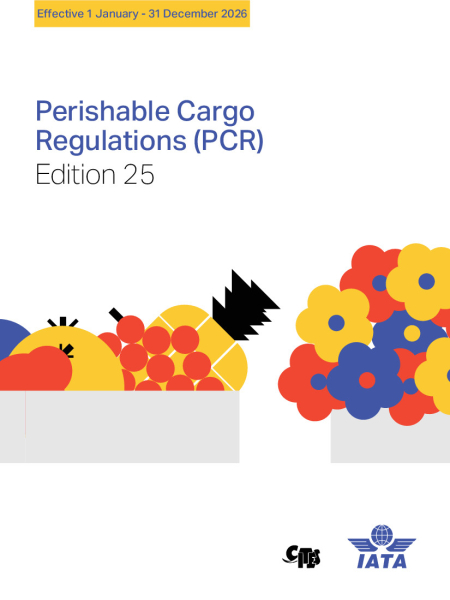 IATA Perishable Cargo Regulations Buch englisch, 25. Ausgabe 2026