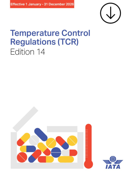 IATA Temperature Control Regulations Online-Version englisch, 14. Ausgabe 2026